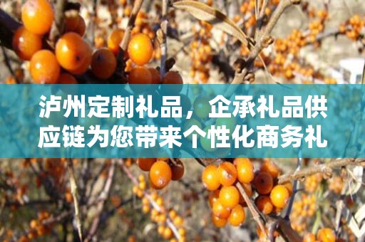 泸州定制礼品，企承礼品供应链为您带来个性化商务礼品定制体验